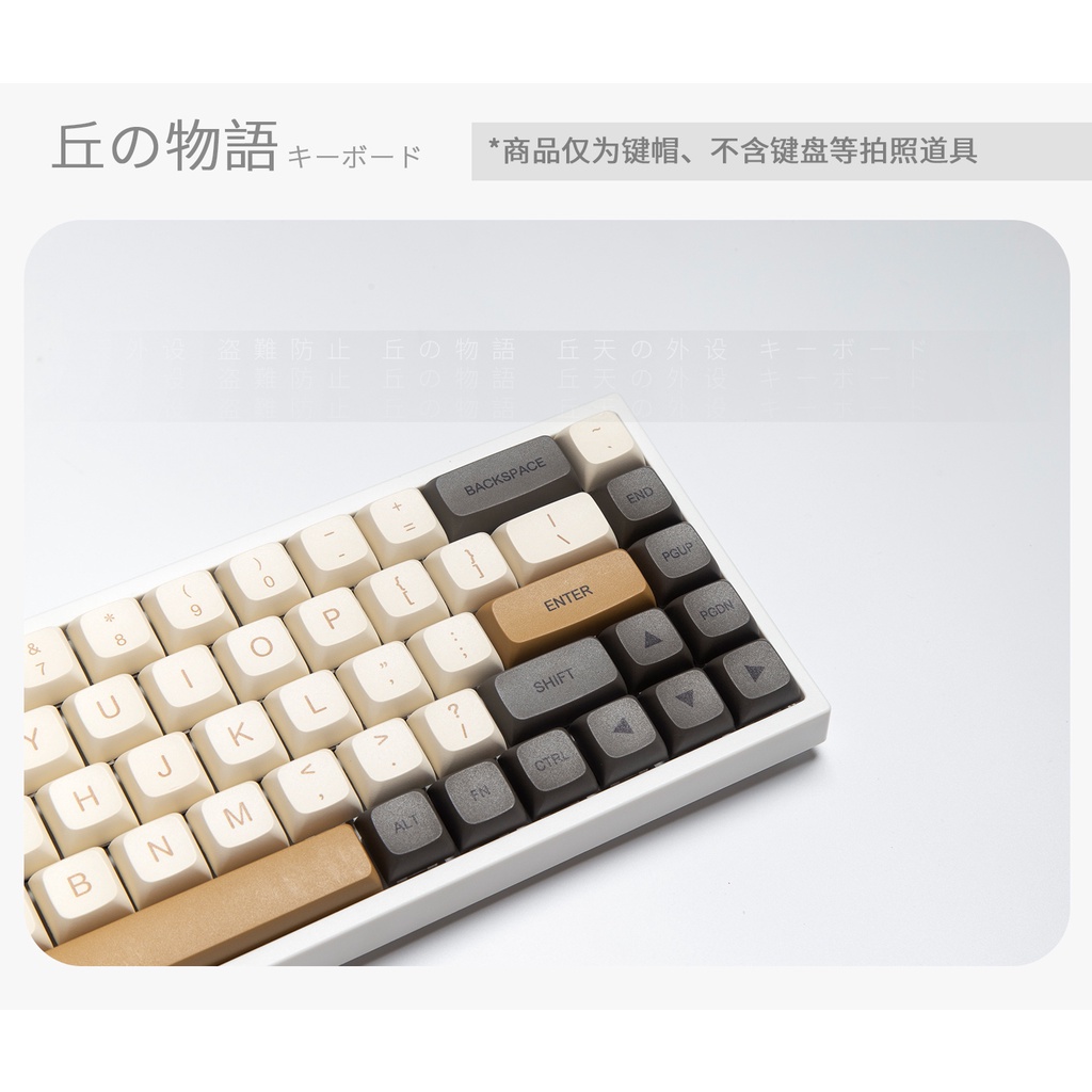 GMK Shimmer keycaps, 125 phím keycaps XDA Cấu hình DYE-SUB Cá nhân hóa GMK Keycaps dành cho bàn phím cơ