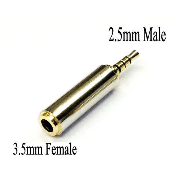 Combo 2 cái đầu chuyển từ lỗ 3.5 ly sang jack 2.5ly