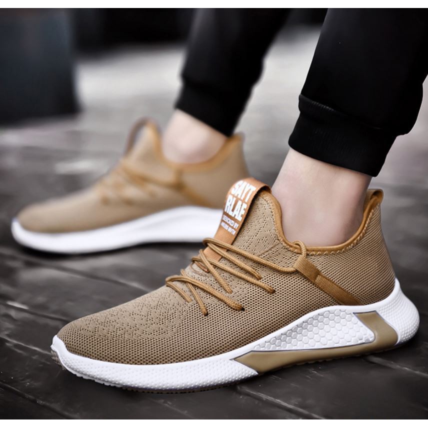 GIÀY SNEAKER, GIÀY THỂ THAO NAM ĐẾ CAO SU SIÊU ÊM CHO NAM