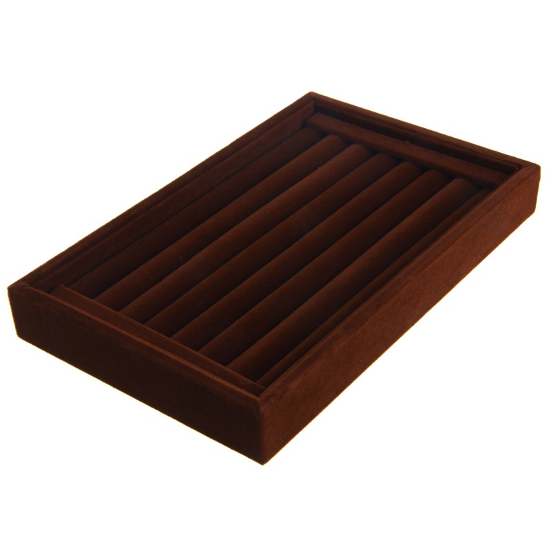 Hộp Trưng Bày Nhẫn Bằng Nhung Kích Thước 22.5 * 14.5cm