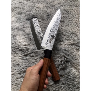 Dao thái cán gỗ hàng Nhật bãi