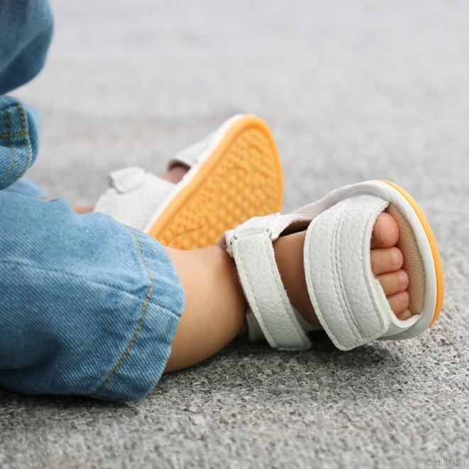 Giày sandal đế mềm chống trượt cho bé tập đi 0-18 tháng