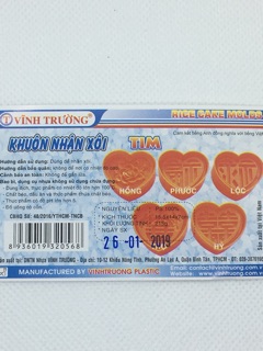 KHUÔN XÔI TIM CHỮ THỌ