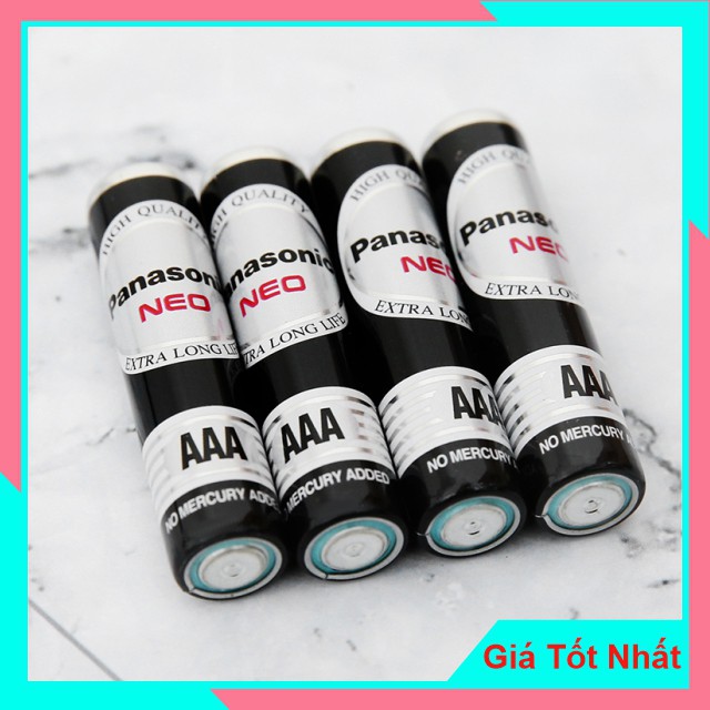 Pin Đũa Panasonic AAA R03NT2S Neo Carbon R03NT 1.5V