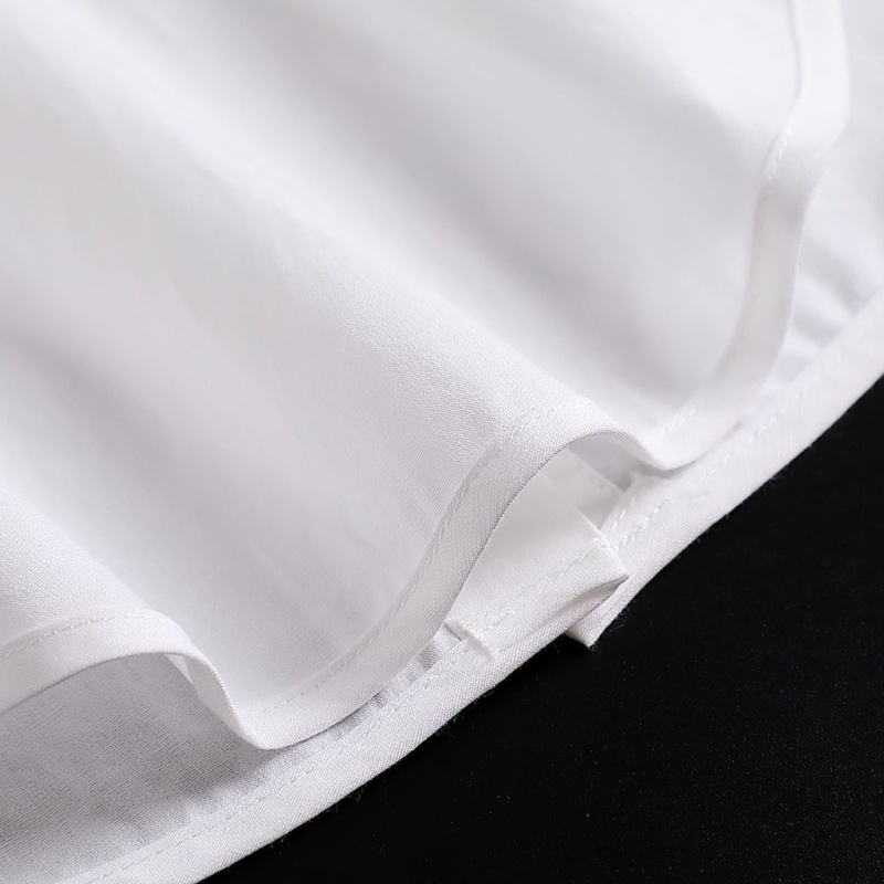 Cổ Áo Sơ Mi Giả Hai Mặt Cài Nút Có Thể Tháo Rời Cho Nữ Swea