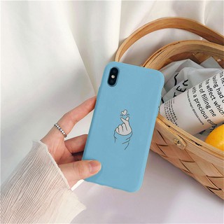 Ốp lưng in hình Tay thả tim cho Iphone