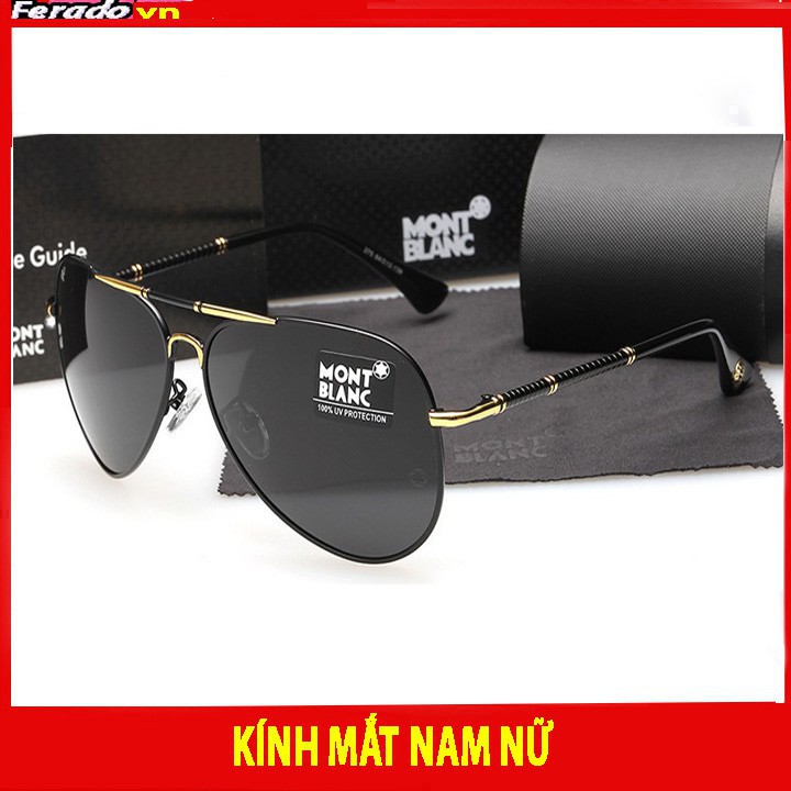 Kính mắt Nam Nữ chống UV400 Tặng kính xuyên đêm full họp