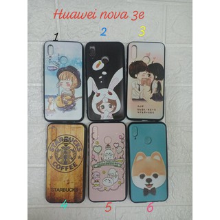 Ốp lưng thời trang dẻo hình cho Huawei Nova 3E