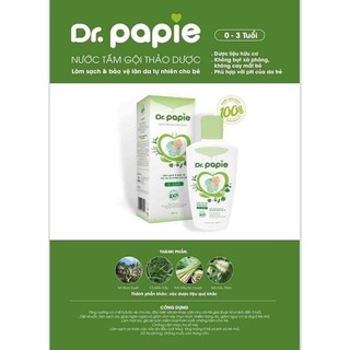 Sữa tắm thảo dược dr.papie