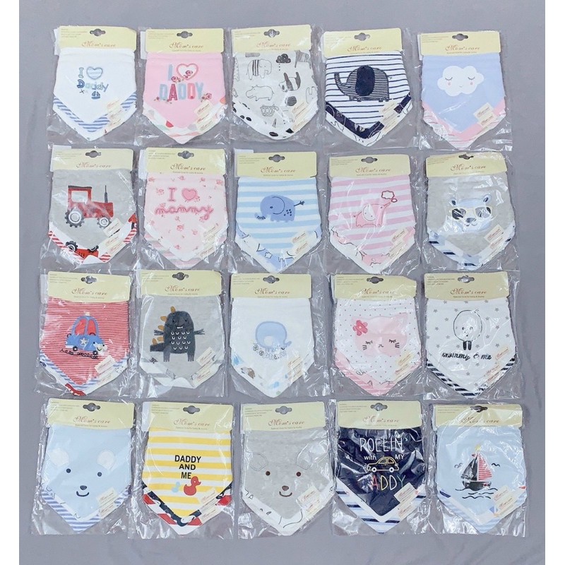 Sét 3 yếm Momcare Siêu Ngộ Nghĩnh