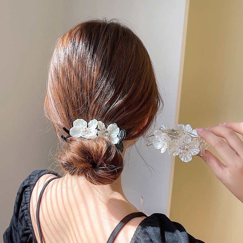 Kẹp Tóc Hình Nơ Thời Trang Hàn Quốc Cho Nữ