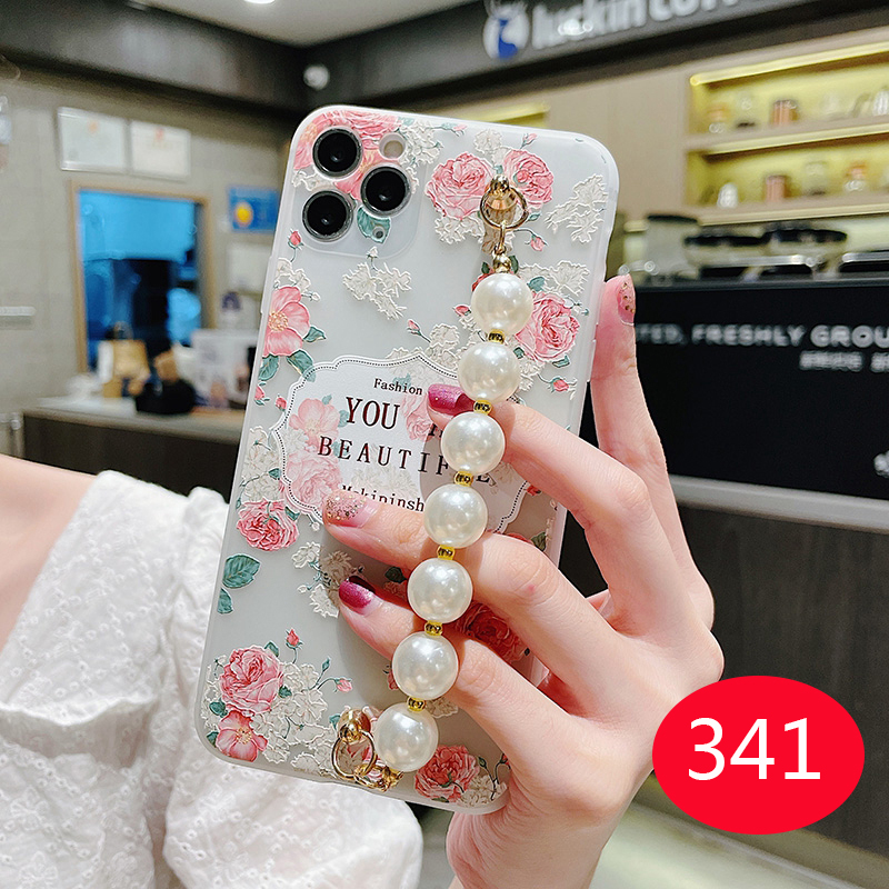 Ốp Lưng Họa Tiết Hoa Vintage Có Dây Đeo Tay Cho Oppo Reno 4f 4 3 2f 2z F11Pro F9 | BigBuy360 - bigbuy360.vn