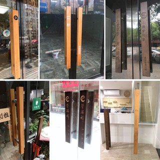 Tay nắm gỗ cửa kính(bản 3_6cm dài 80cm)