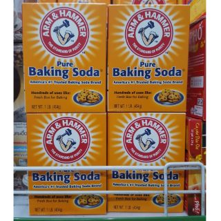 Bột Baking Soda Đa Công Dụng Hộp Giấy 454Gram Của Mỹ