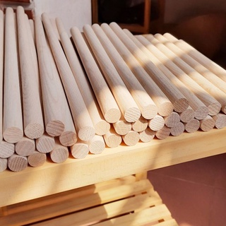 ( ĐẸP ) Thanh Gỗ Tròn Tần Bì Phi 15mm ( dài 20-25-30-50cm)