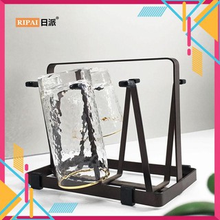 ' RẺ VÔ ĐỊCH - ' Giá úp cốc, ly cao cấp kim loại mạ tĩnh điện,khay úp cốc đẹp No 1883
