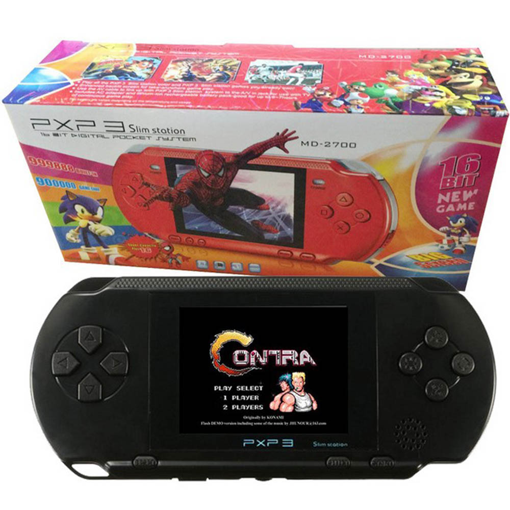 Máy chơi game Pxp 3 16 Bit 150 + trò chơi cầm tay cho bé