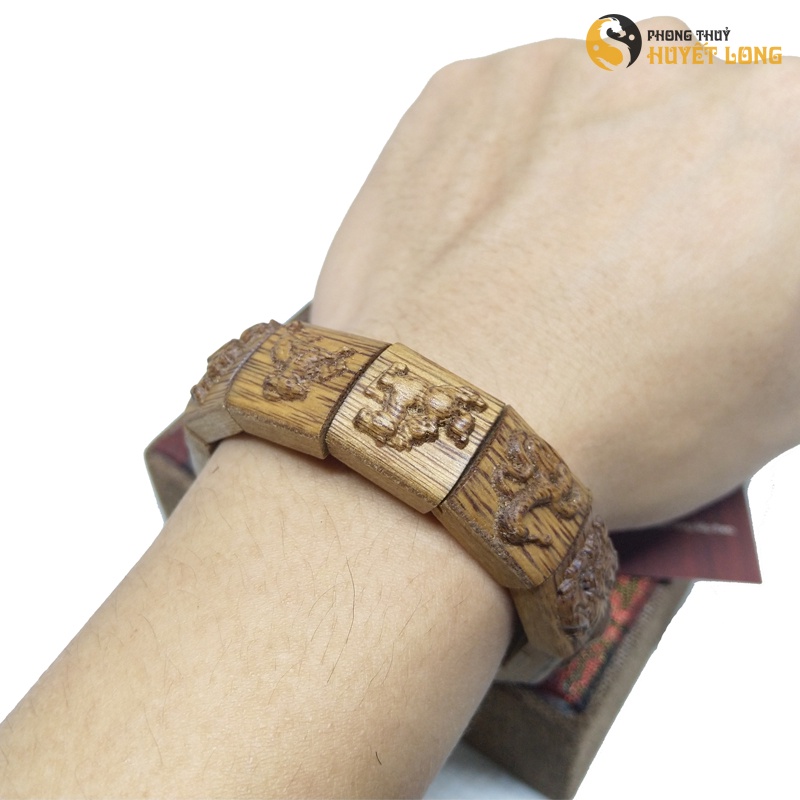 Vòng Tay TRẦM HƯƠNG 12 Con Giáp, Vòng Tay Phong Thủy, Chuỗi Hạt Trầm Hương Tự Nhiên, Vòng Tay Nam, Vòng Tay Nữ