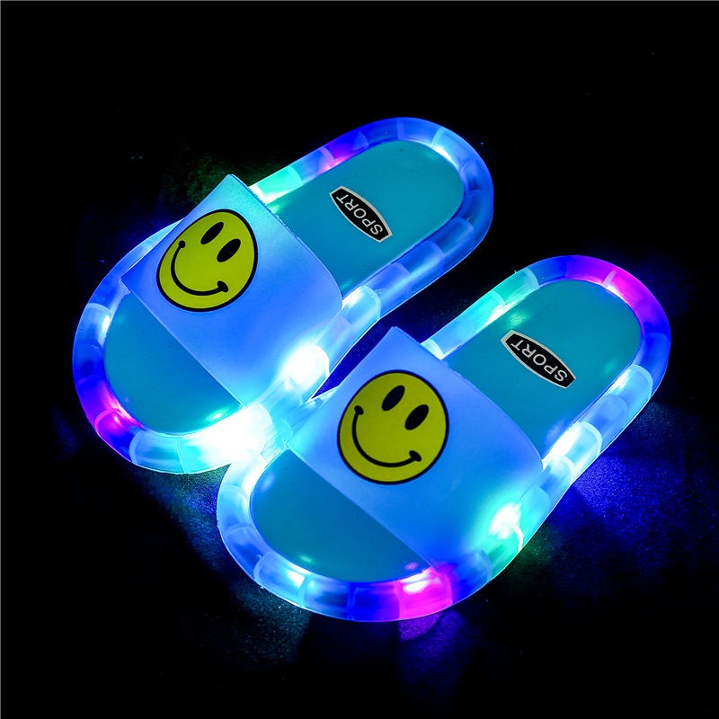 Dép Sandal Đế Mềm Họa Tiết Hoạt Hình Phát Sáng Thời Trang Mùa Hè Dành Cho Trẻ Em Gái