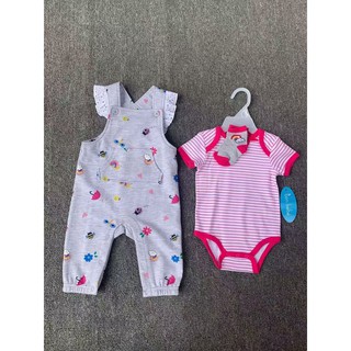 Set yếm và body cho bé gái bé trai