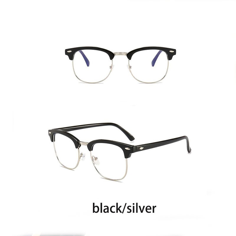 Kính Mát Gọng Kim Loại Chống Tia Bức Xạ / Ánh Sáng Xanh Có Thể Thay Thế Cho Máy Tính