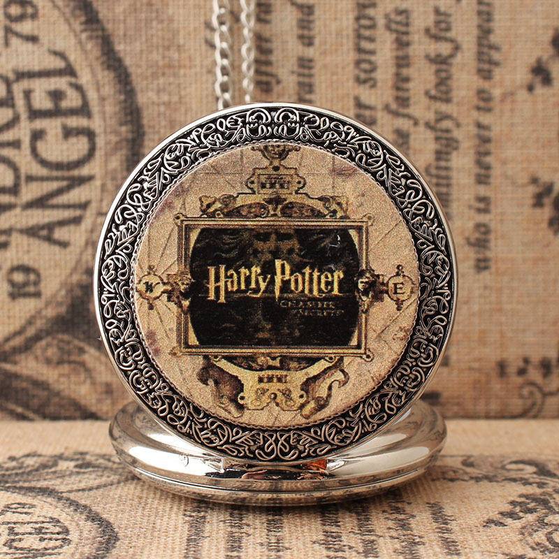 Đồng Hồ Bỏ Túi In Hình Harry Potter Kiểu Âu Mỹ Đơn Giản Cá Tính Thích Hợp Làm Quà Tặng Sinh Viên