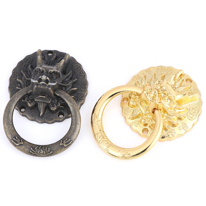 Set 10 Tay Nắm Cửa Hình Rồng Vintage