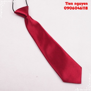 Cà vạt trẻ em - cavat thắt sẵn 6*26cm