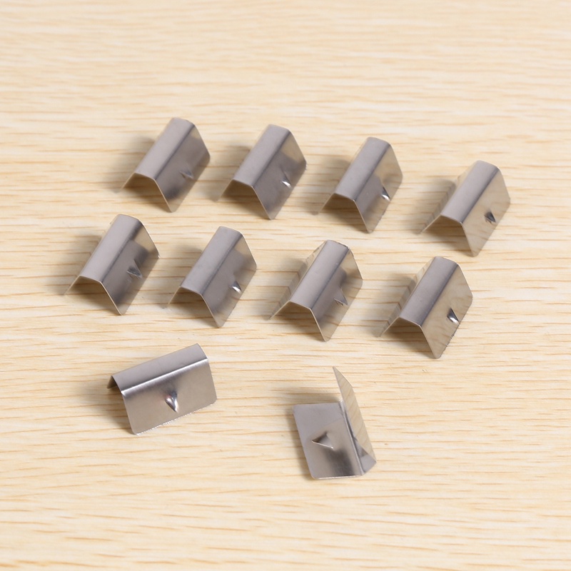 10 cái Xe Mưa Lông Mày Kẹp Gió Mưa Làm lệch hướng Kim loại Lắp Kẹp Thay thế cho Kẹp Gửi Heko G3