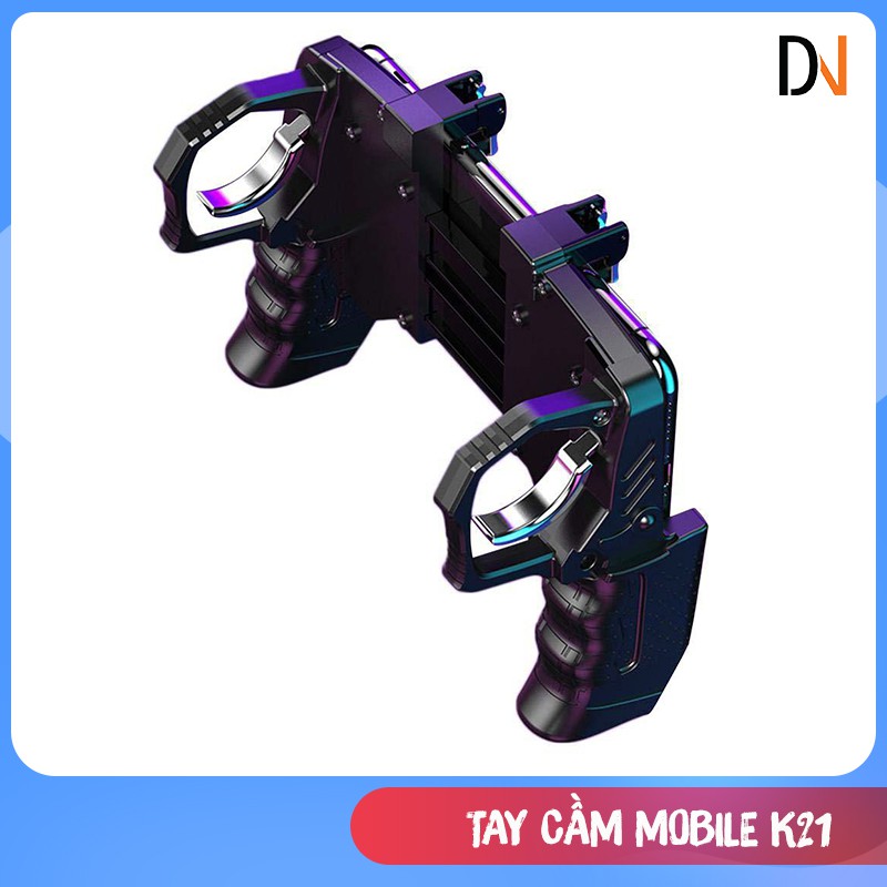 Tay Cầm Hỗ Trợ Chơi Game Mobile K21 kiêm giá đỡ điện thoại thế hệ mới