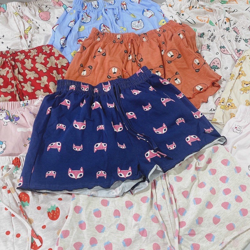 [ Mã FAMAYWA giảm 10K đơn 50K] Set 3 quần đùi hoa dành cho nữ ( chất cotton xịn) | BigBuy360 - bigbuy360.vn