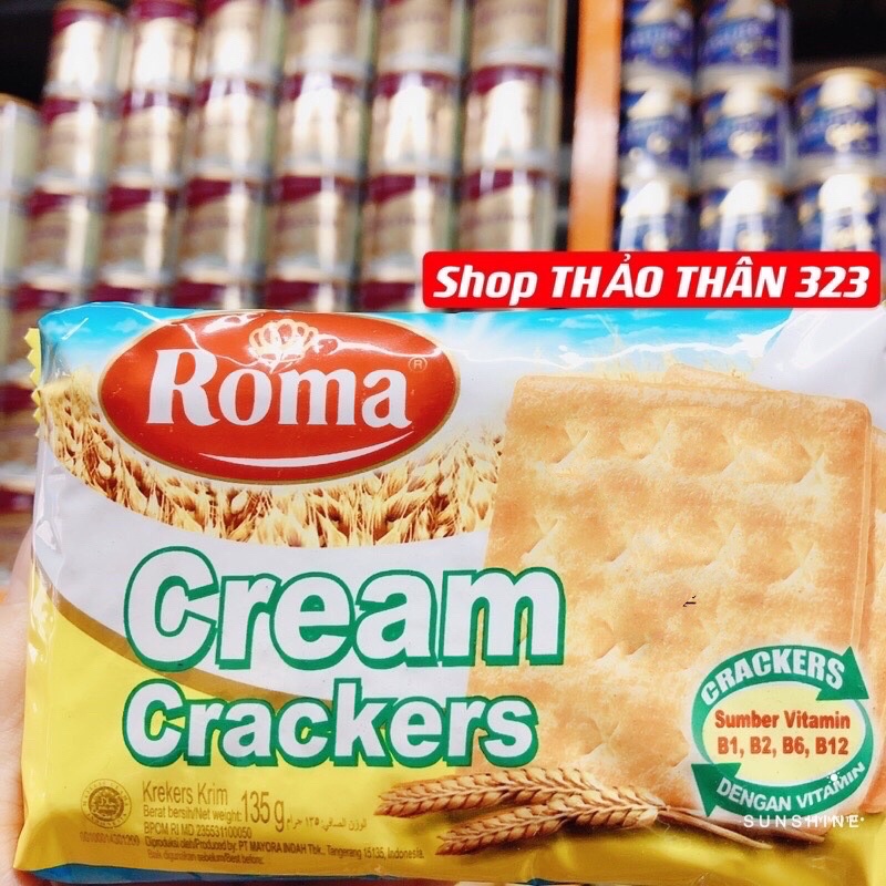 Date T12/2022-BÁNH QUY ROMA MALKIST CRACKERS 135g.