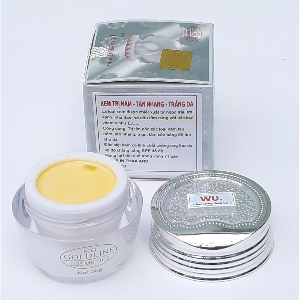 Kem giảm Nám dưỡng trắng da ngoc trai sau 7 ngày thái lan 30g