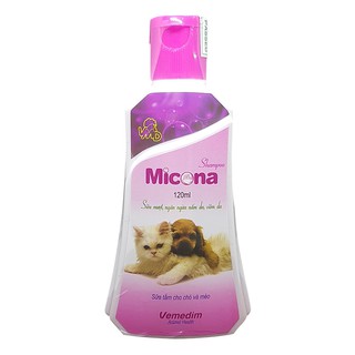 Sữa tắm phòng trị nấm, viêm da cho chó mèo Micona shampoo