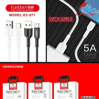 Cáp sạc Earldom 1m EC-071 (Sạc Nhanh 5A)