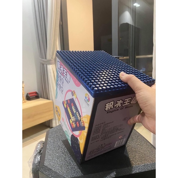 BỘ Lắp ghép 520 CHI TIẾT  🧬520 chi tiết - Hàng nặng 1.1kg nhé. Ko phải loại mỏng