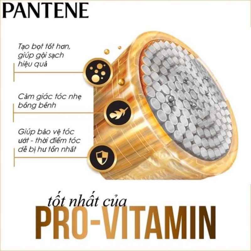 Bộ Dầu gội Pantene 900ML & Kem xả 3 phút diệu kỳ 150ML