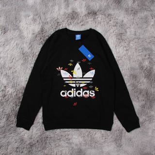Áo Hoodie Adidas Dáng Rộng Chất Liệu Cotton In Hình Thời Trang Dành Cho Nam