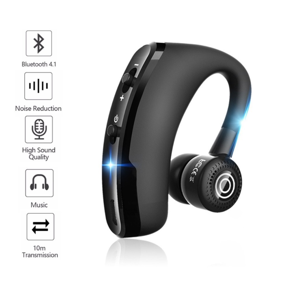 Tai nghe Bluetooth V9 Phiên Bản không dây Cao Cấp Nhất Dùng cả IOS và Android BAỎ HÀNH 12 THÁNG