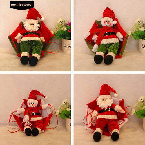 Ông Già Noel Và Người Tuyết Xinh Xắn Dùng Để Trang Trí Cây Thông