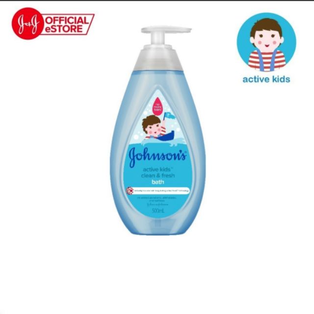 Dầu gội Johnson's Baby thơm mát năng động 500ml