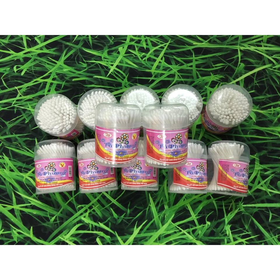 Tăm bông ngoáy tai cho bé