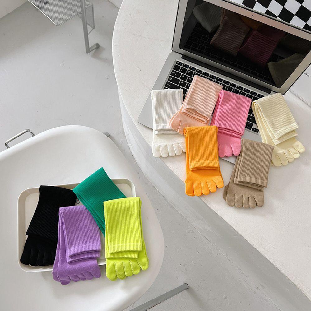 AROMA Tất Cotton Năm Ngón Thoáng Khí Cho Nữ