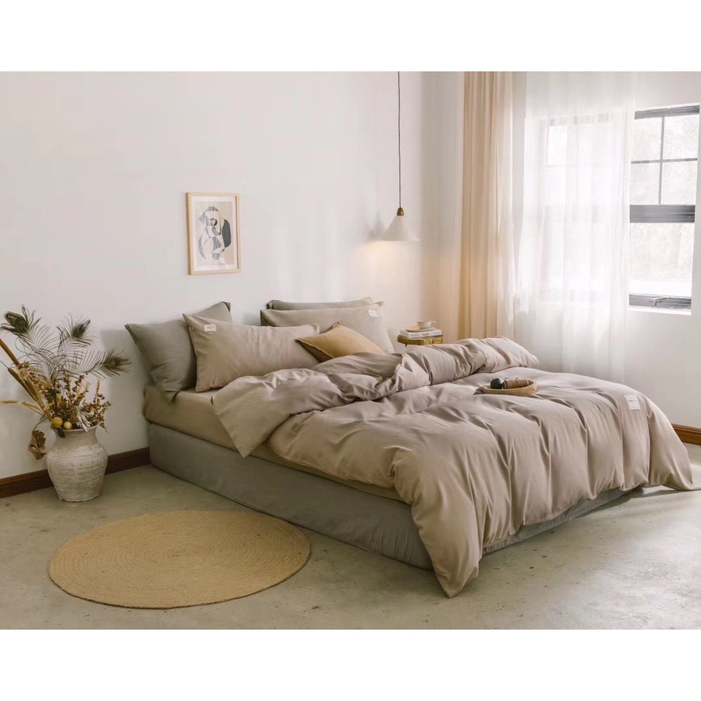 Bộ Chăn Ga Gối Cotton Tici Emmidecor
