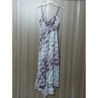 Đầm maxi Vera Wang hai dây hoa