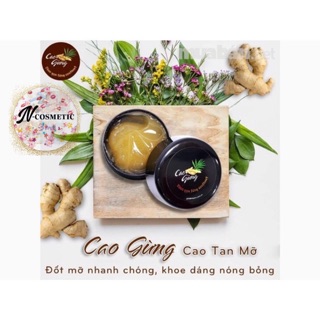CAO GỪNG GIẢM CÂN TAN MỠ SAU SINH THIÊN NHIÊN VIỆT 200G