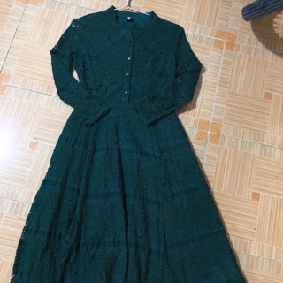 Đầm caro đuôi cá 400k