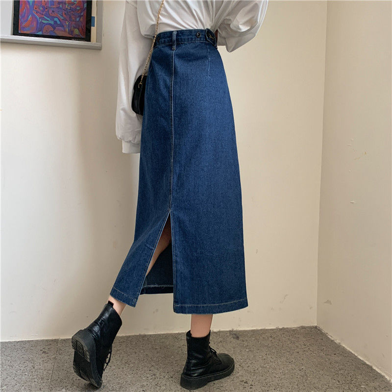Chân Váy Jeans Dài Thời Trang Dành Cho Nữ | BigBuy360 - bigbuy360.vn