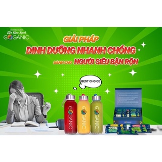 Bột rau sạch Goganic mix 7 vị( nhận phiếu quay số trúng các phần quà giá trị)