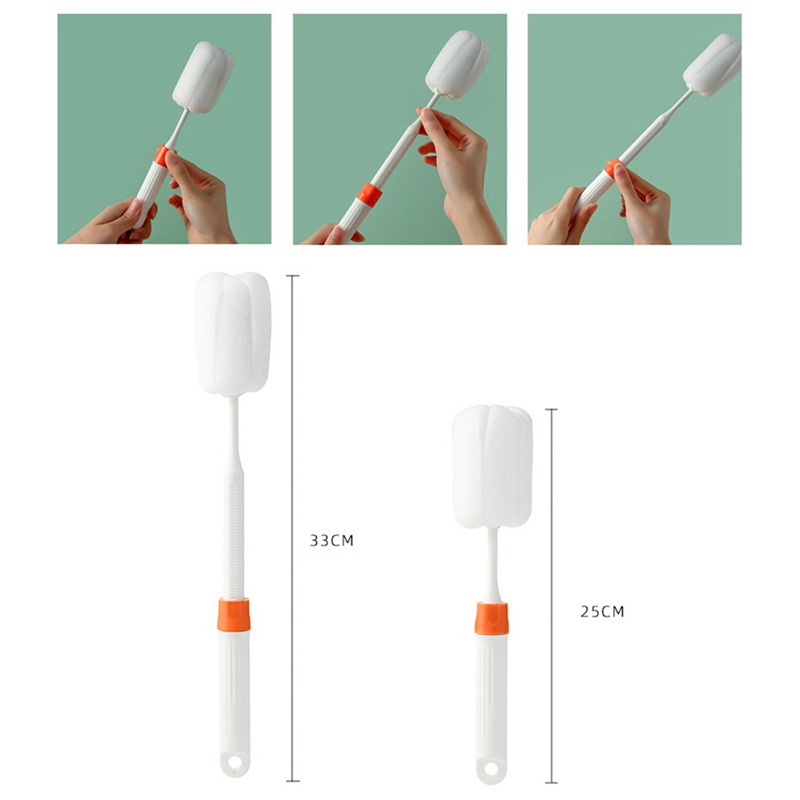 Cọ Vệ Sinh Ly Cốc Có Tay Cầm Dài Tiện Lợi